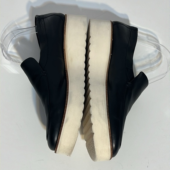 VINCE Zeta Leather Platform Slip-On Loafer Size 9.5 - Picture 5 of 16